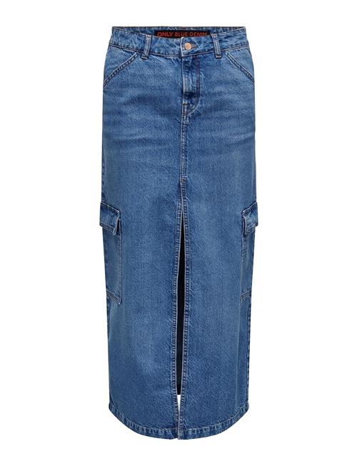 ONLY | Onllorel Mw Maxi Cargo Dnm Skirt Red Cro | XS