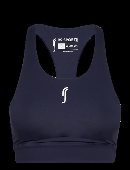 RS Sports | Women's Stretch Tech Sports Bra Logo (Deep Grey/Ace Yellow,Xs,St) | XS