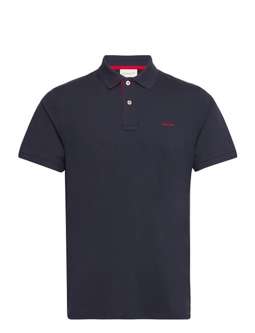 GANT | Reg Contrast Pique Ss Polo | XXXL