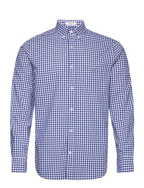 GANT | Reg Classic Poplin Gingham Shirt | S