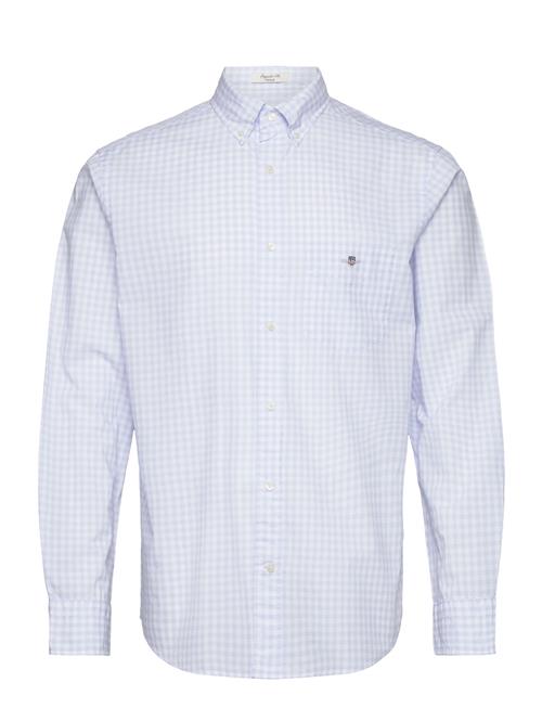 GANT | Reg Classic Poplin Gingham Shirt | XL
