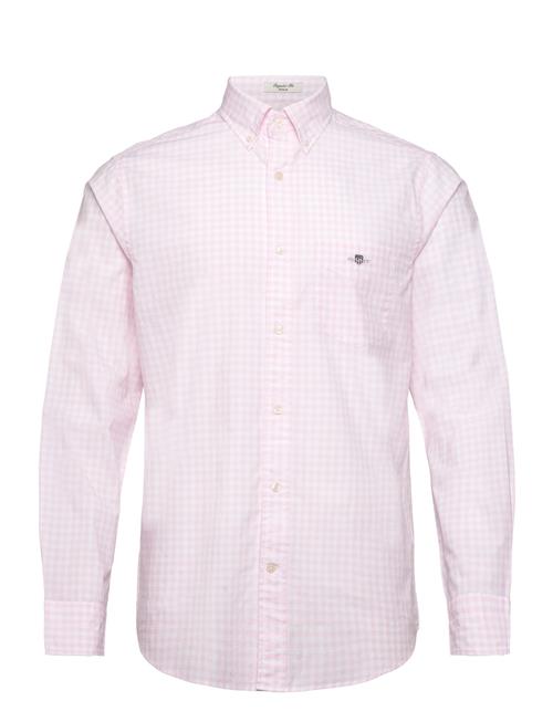 GANT | Reg Classic Poplin Gingham Shirt | S