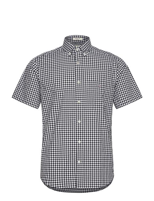 GANT | Reg Poplin Gingham Ss Shirt | S