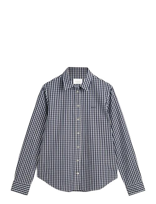 Gant | Reg Poplin Gingham Shirt | 34