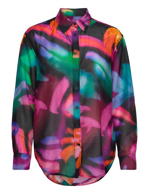 GANT | Rel Floral Print Cot/Silk Shirt | 34