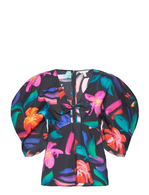 Gant | Floral Print Volume Sleeve Blouse | 38