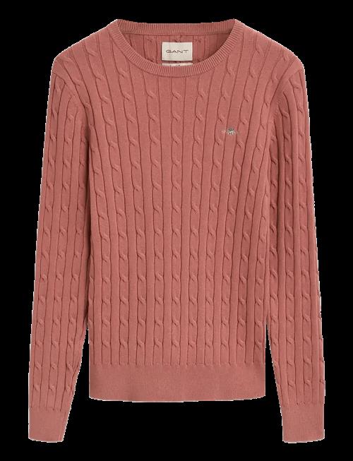 Gant | Stretch Cotton Cable C-Neck | XS