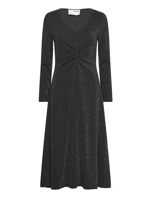 Selected | Slfrue Ls Midi Glitter Dress | XS