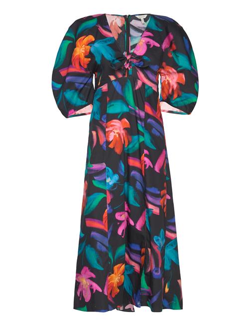 Gant | Floral Print Volume Sleeve Dress | 34