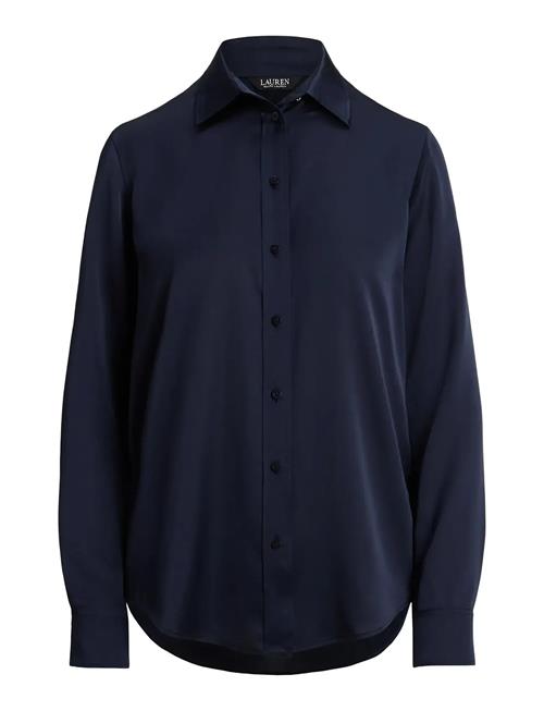 Lauren Ralph Lauren | Classic Fit Satin Charmeuse Shirt | S