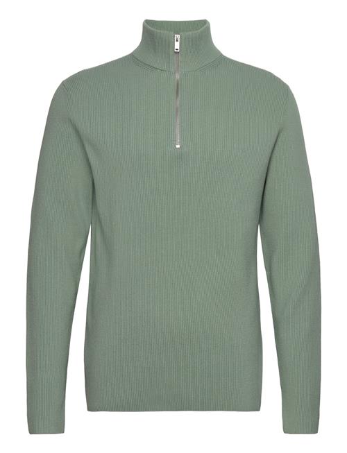 Lindbergh | Half Zip Rib Knit | M