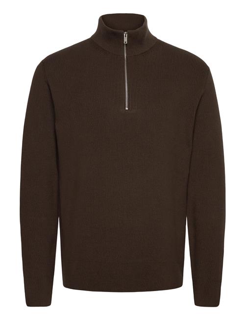 Lindbergh | Half Zip Rib Knit | L