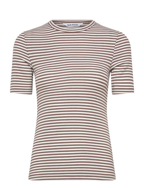 Soft Rebels | Srfenja Stripe Ss Top | M