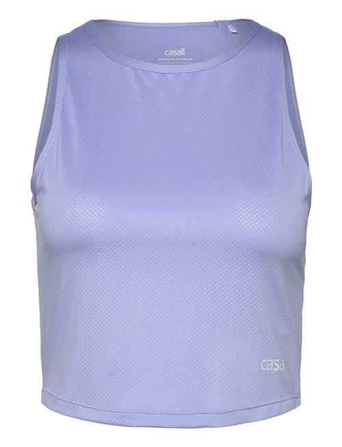 Casall | Laser Mesh Crop Top | XS