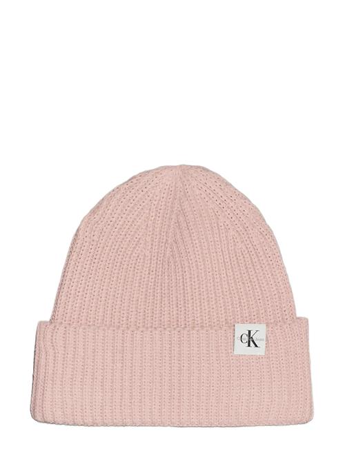 Se Calvin Klein | Monogram Rib Beanie | S/M hos Booztlet