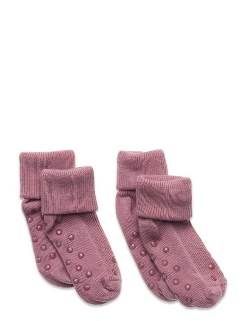Minymo | Baby Rib Sock W. Abs (2-Pack) | 19\22
