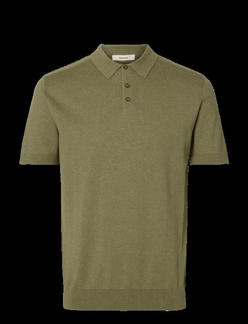 Selected | Slhberg Ss Knit Polo Noos | M