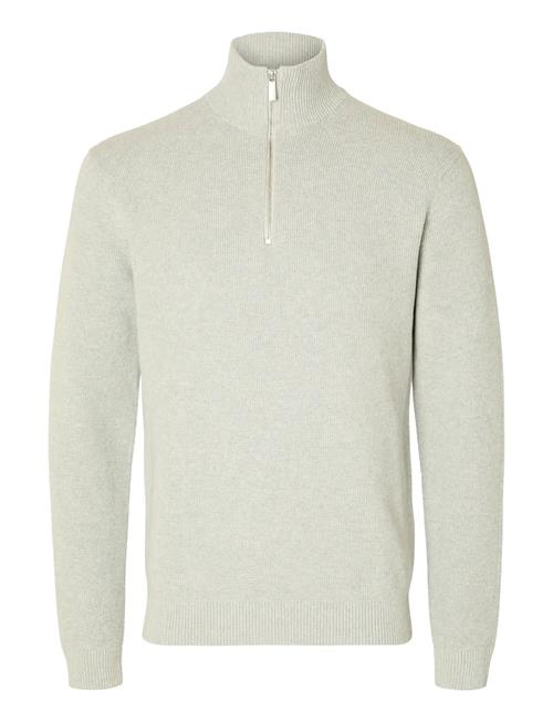 Selected | Slhdane Ls Knit Structure Half Zip Noos | XL