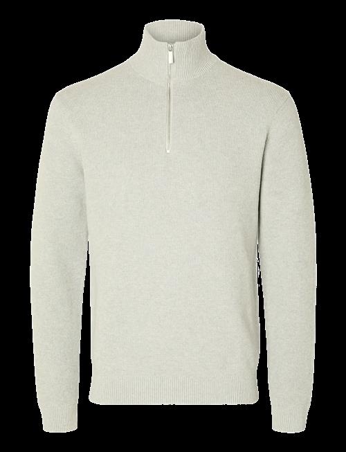 Selected | Slmdane Ls Knit Structure Half Zip Noos | XL