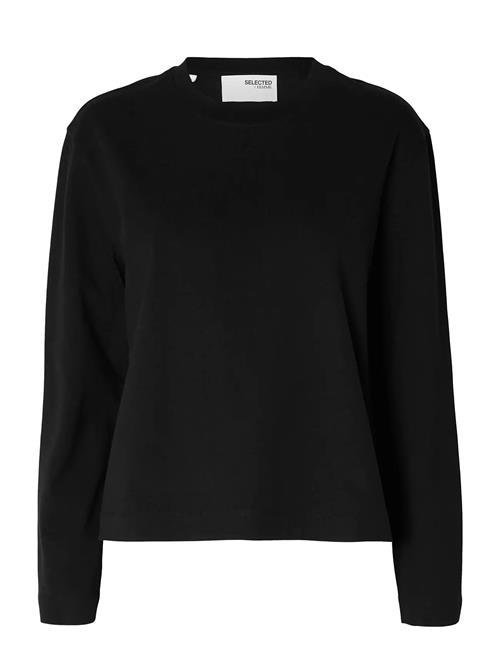 Selected | Slwessential Ls Boxy Tee Noos | L