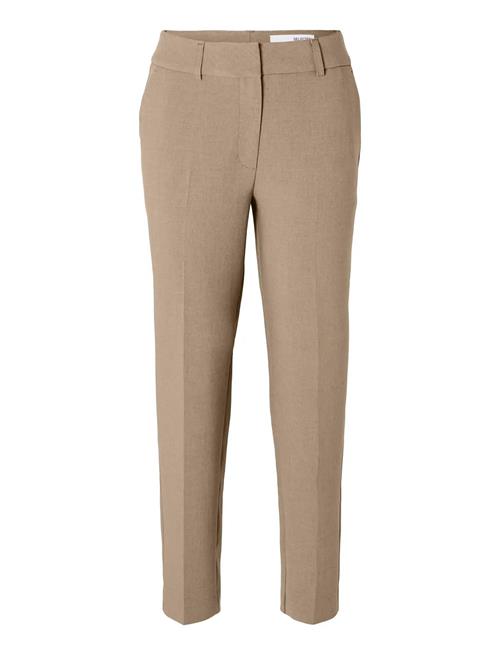 Selected | Slfrita-Ria Mw Crop Pant Camel Mel Noos | 42