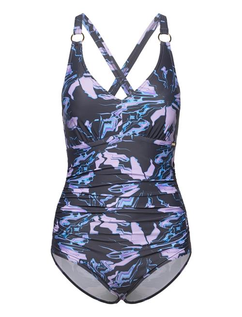 Speedo | Womens Shaping Printed V Neck 1 Piece | 40