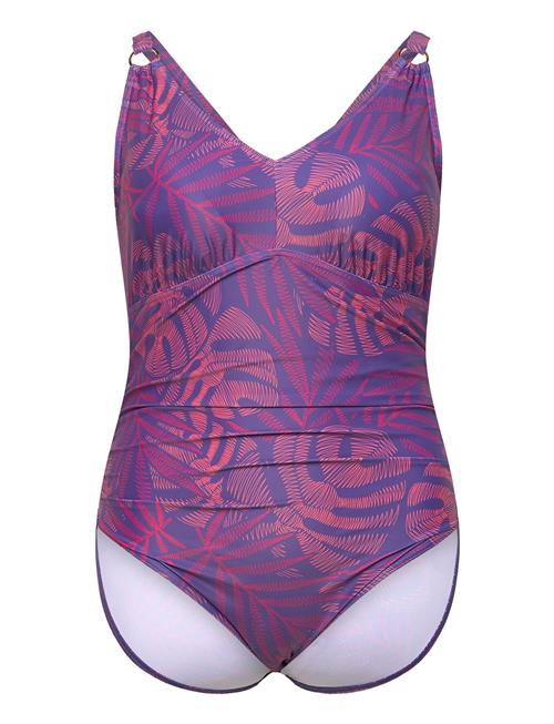 Speedo | Womens Shaping Printed V Neck 1 Piece (+) | 52