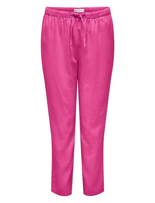 ONLY Carmakoma | Carcaro Mw Linen Bl Pull-Up Pant Tlr | 54