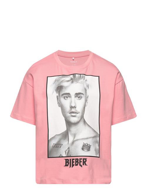 name it | Nkfjabb Justinbieber Ss Boxy Top Box Unv | 122/128
