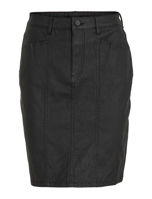 Vila | Vicommit Coated Hw Skirt/Bf | S
