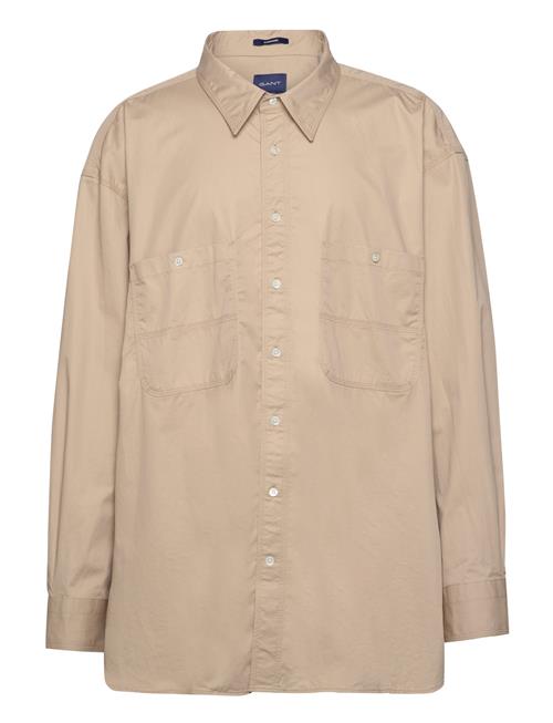 GANT | Os Solid Poplin Shirt | M