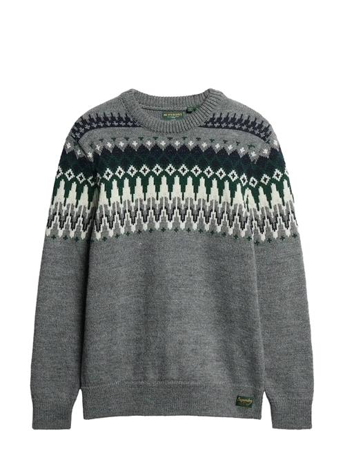 Superdry | Fairisle Knit Crew Jumper | L