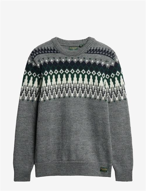 Superdry | Fairisle Knit Crew Jumper | M