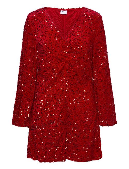 Vila | Vibarina Wide Sleeve Glitter Dress | S