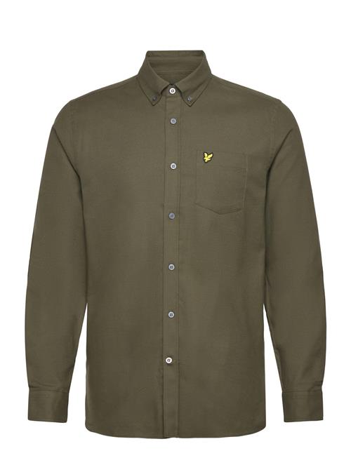 Lyle & Scott | Plain Flannel Shirt | S