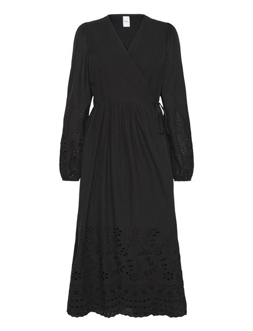 YAS | Yasluma Ls Long Wrap Dress S. Noos | XS