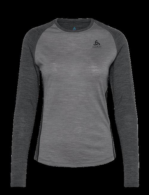 Odlo | Odlo W Bl Top Crew Neck L/S Natural Performance | S