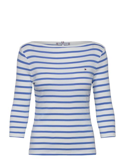 Se Tommy Hilfiger | Slim Cody Boat-Nk 3/4Slv | XS hos Booztlet