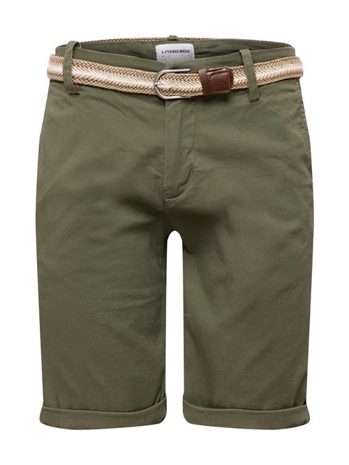 Lindbergh Lærredsbukser 'Superflex'  beige / brun / oliven