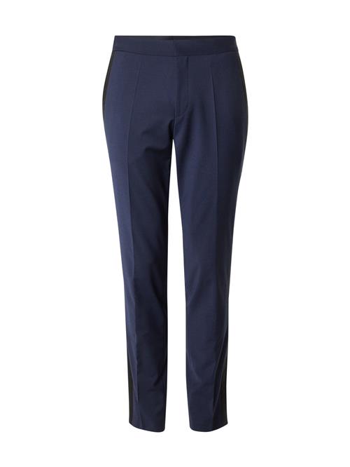 HUGO Bukser med fals 'Hesten'  navy