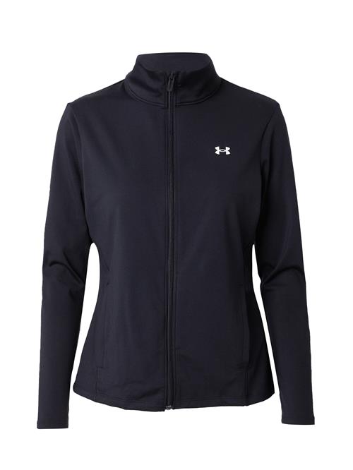UNDER ARMOUR Sportssweatjakke 'Motion'  sort / hvid