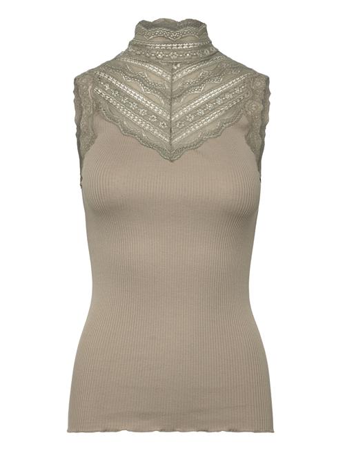 Rosemunde | Rwbenita Silk Sl Turtleneck Lace Top | S