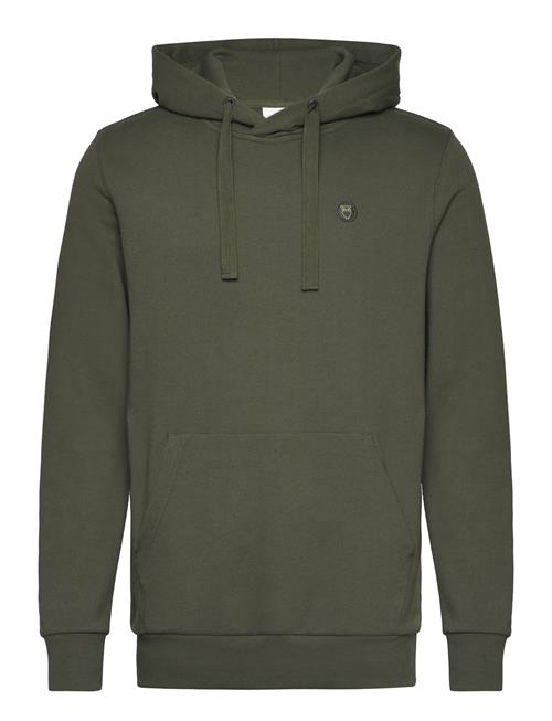 Knowledge Cotton Apparel | Arvid Basic Hood Badge Sweat - Gots | XXL