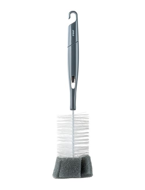 Reer | Bottle And Teat Brush With Cleaning Sponge | ONE SIZE