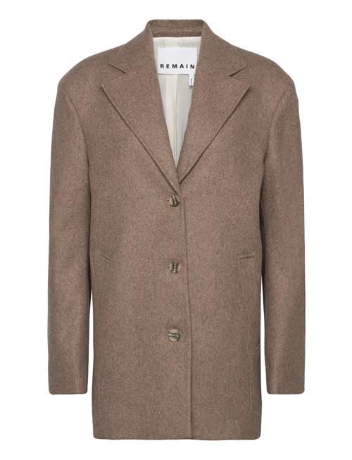 REMAIN Birger Christensen | Wool Boxy Jacket | 40 x 86