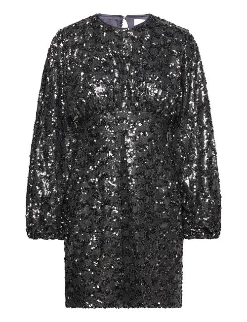 Malina | Alexandra Balloon Sleeve Sequin Mini Dress | M