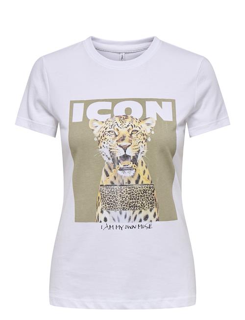 ONLY | Onlvibe Life S/S Glasses Top Box Jrs | XS