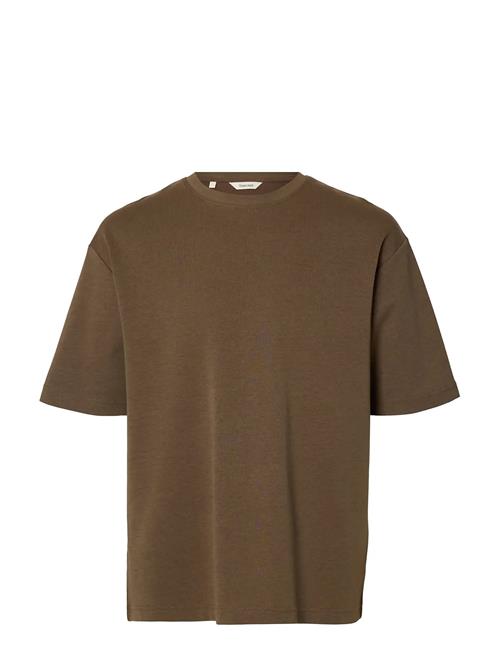 Selected | Slmlooseoscar Ss O-Neck Tee Noos | L