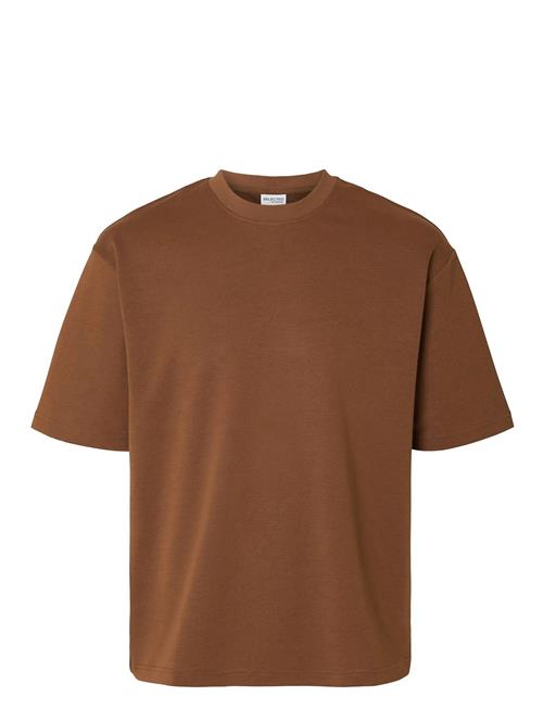Selected | Slhlooseoscar Ss O-Neck Tee Noos | L