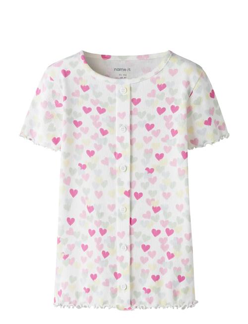 name it | Nmfvemia Aop Ss Slim Top | 92